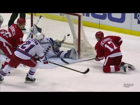 Darren Helm/Brad Richards Goals vs NYR - 3/12/16