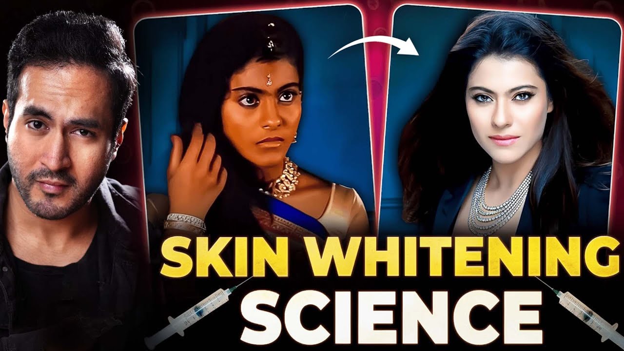 How Celebs are Turning WHITE overnight | Science of Skin Whitening