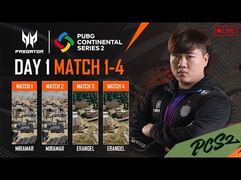 🔴 ชมสด! การแข่ง PUBG Continental Series 2 APAC วันที่ 1