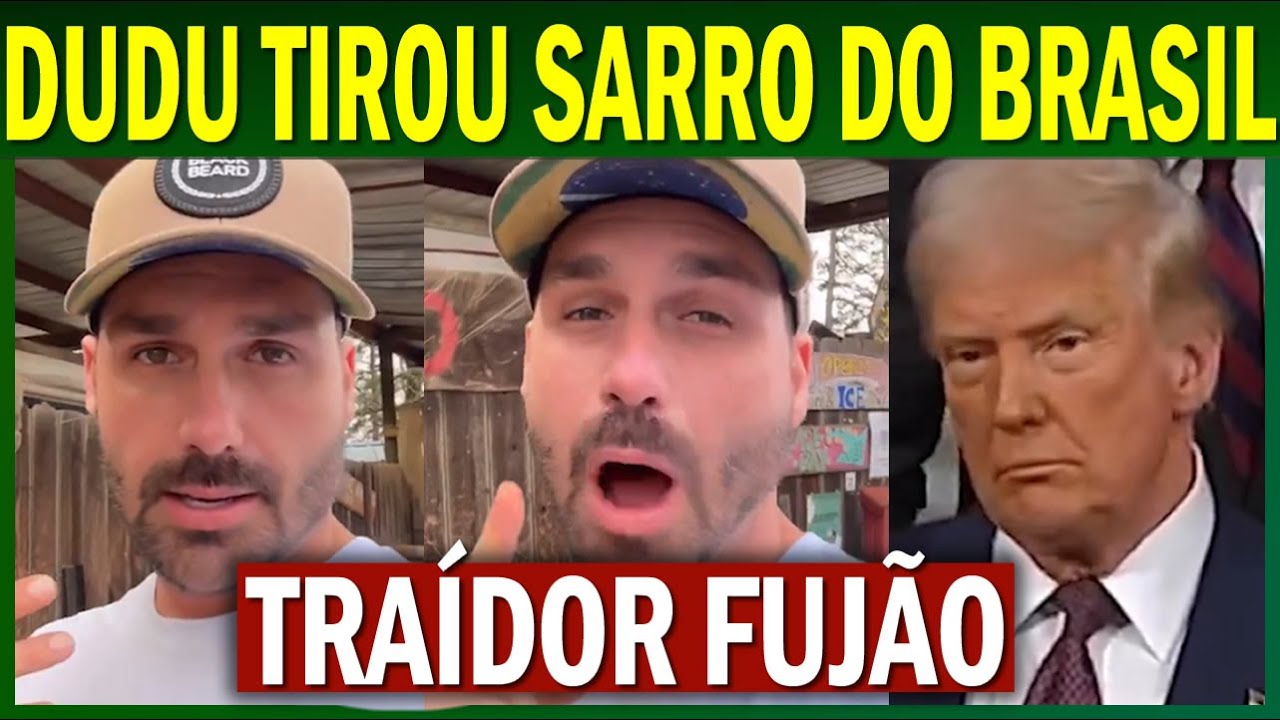TRAIDOR: Bananinha HUMILHA brasileiros nos EUA!! Trump EXPULSA deputado durante SESSÃO