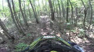 preview picture of video 'GoPro West Higgins Lake trails 8/9/2014'