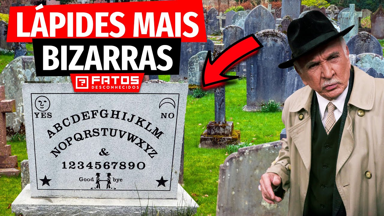 Mensagens arrepiantes escritas em túmulos