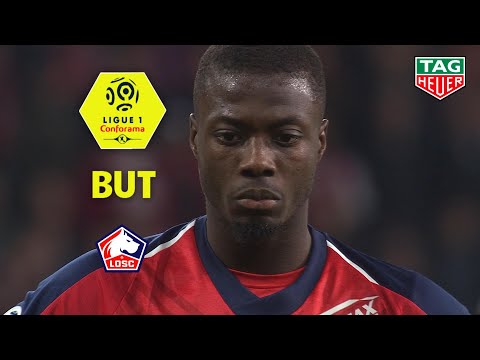 But Nicolas PEPE (90' +6 pen) / LOSC - Stade de Reims (1-1)  (LOSC-REIMS)/ 2018-19