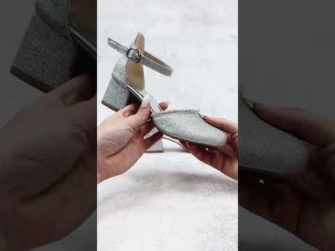 Туфли для девочки на лепучке нарядные на каблуке Размеры 31-36 - фото 1 - id-p2906561957