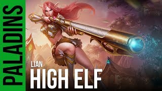 Paladins | NEW HOT LIAN HIGH ELF Skin In OB65