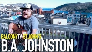 B.A. JOHNSTON - I WANT TO DRINK IN A BAR WITH ALIENS (BalconyTV)