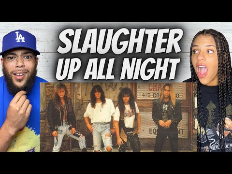EPIC!| FIRST TIME HEARING Slaughter - Up All Night REACTION