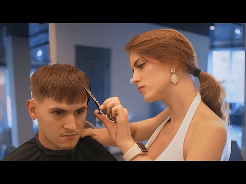 💈Once-in-a-Lifetime 40-Minutes Pure Grooming Pleasure by a Female Barber Daria