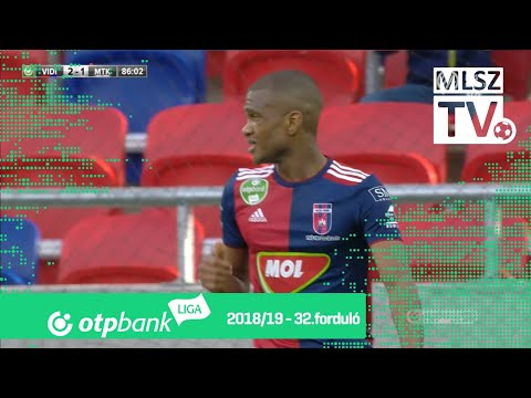 Nego Loic gólja a MOL Vidi FC – MTK Budapest mérkőzésen