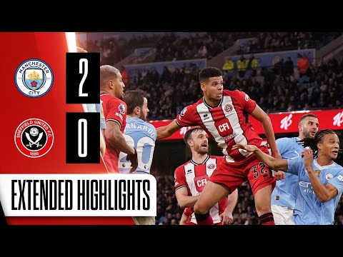 Resumen de Manchester City vs Sheffield United Matchday 20