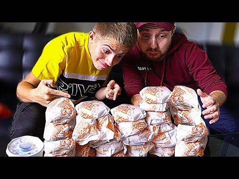 CHEESE CHALLENGE ! (qui mangera le plus de cheeseburger mcdo ?)