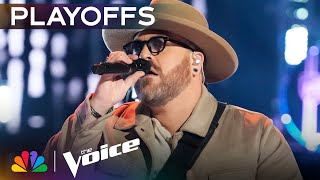 Adam David Is Earnest and Soulful on Bob Dylan&#39;s &quot;I Shall Be Released&quot; | The Voice Playoffs | NBC