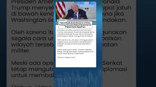 Tak Rela Jatuh ke Tangan Rusia & China, Trump Ingin Rebut Greenland dari Denmark dengan Segala Cara