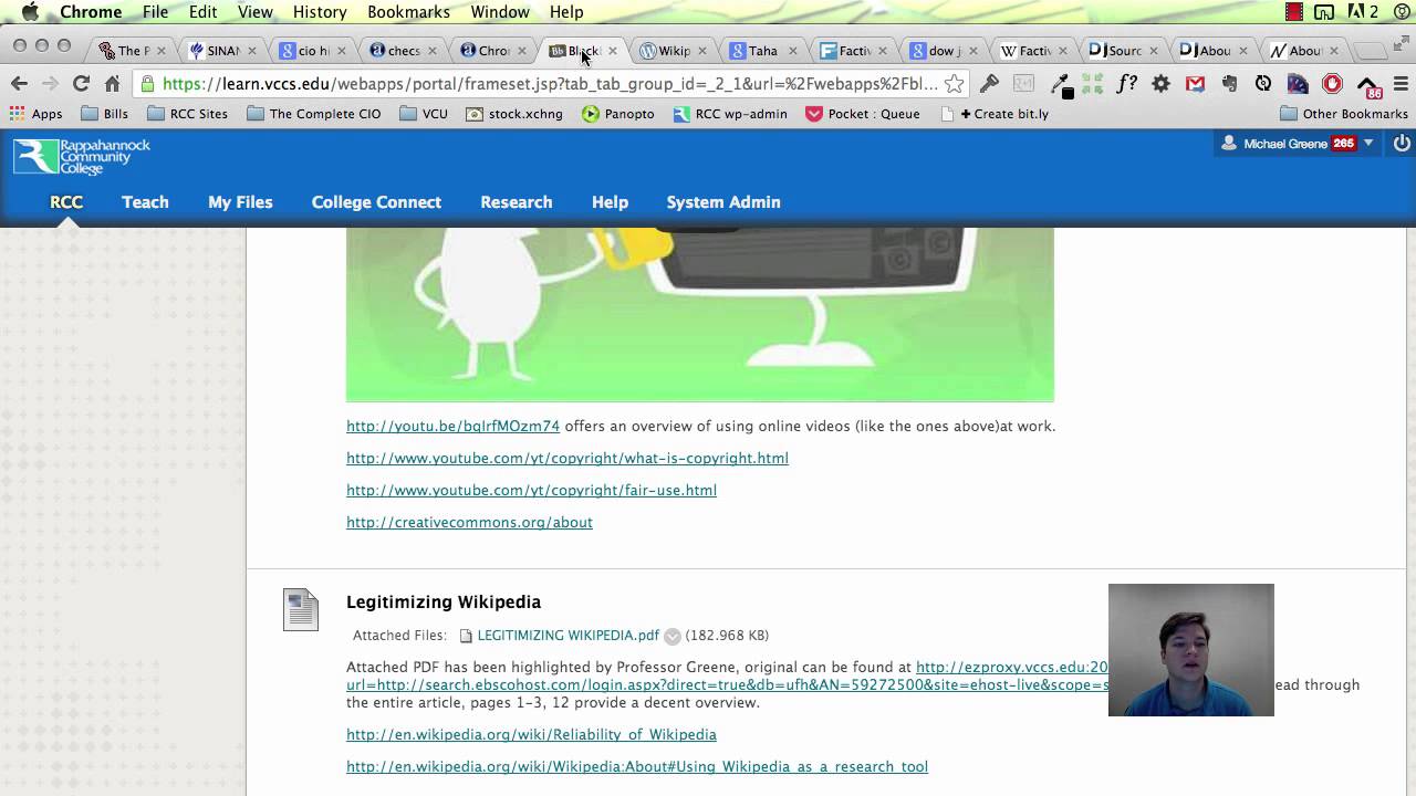 Techniques for Evaluating Web Resources
