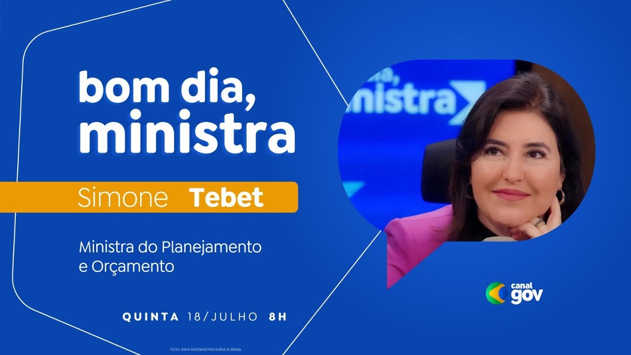 🔴 Bom Dia, Ministra I Simone Tebet