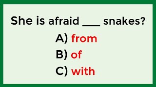Mixed Grammar Test | Can You Beat 20/40? That’s Genius Level! #25