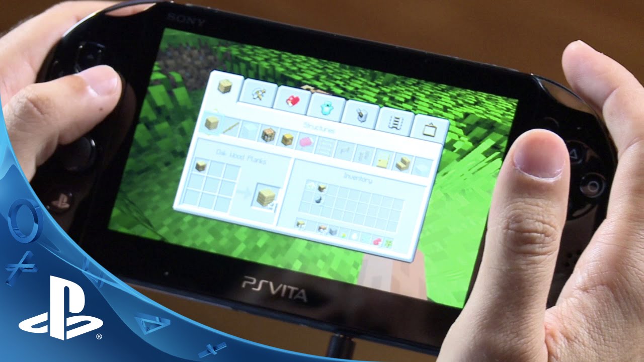 Minecraft PS Vita Edition Out Now, Hands-on Video