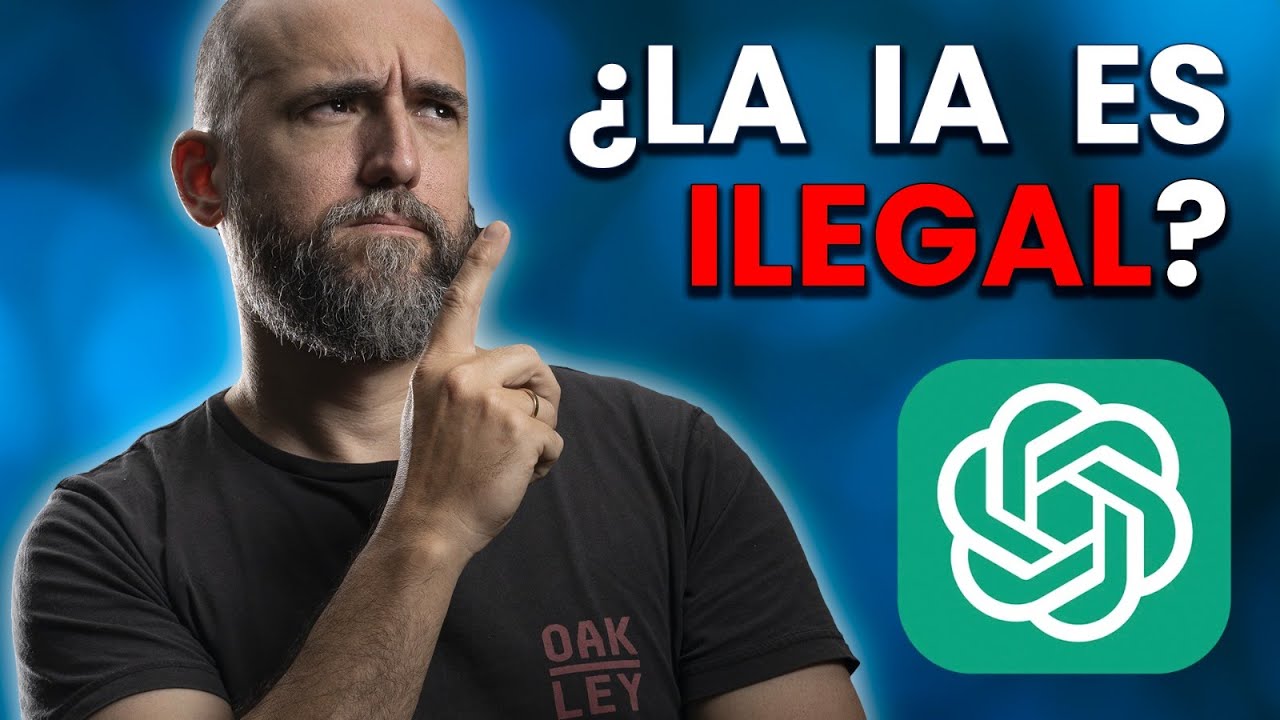 ¿Es la Inteligencia Artificial ILEGAL? Entrenamiento, copyright, plagio...🤖🚫