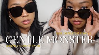 Gentle Monster Sunglasses | HER, Momati & Rosy 01 Style's | Try On + Review + Wear & Tear
