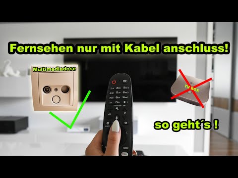 FERNSEHEN NUR ÜBER DEN KABEL ANSCHLUSS OHNE ZUSATZ GERÄTE ! | SO GEHT´S | ANLEITUNG | FACTOREM