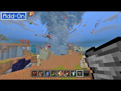 UNBELIEVABLE DISASTER ADDON: Minecraft Marketplace Review!
