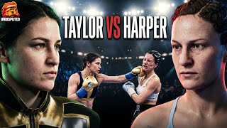 ボクシングゲームUNDISPUTED ケイティー・テイラー vs テリー・ハーパー