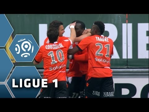 Goal Jérémie ALIADIERE (5') - FC Lorient-Evian TG FC (1-1) - 05/04/14 - (FCL-ETG)