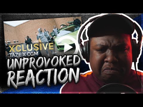 Taze X #CGM Sav'O X Rack5 X T.Y X Dodgy X Horrid1 - Unprovoked (Music Video) #TheFirstDrill REACTION