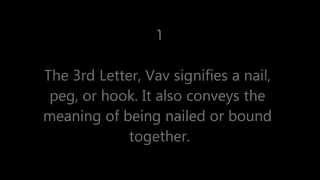 Behold the Nail, Behold the Hand - The Secret (Sacred) Name of God - YHWH