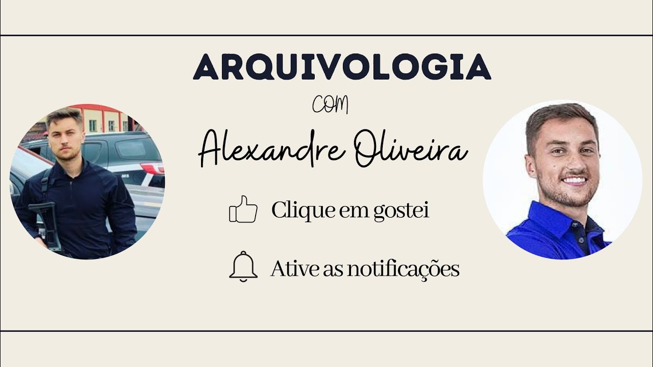 Arquivologia - Teoria das Três Idades - Ciclo Vital dos Documentos - Concursos - Alexandre Oliveira