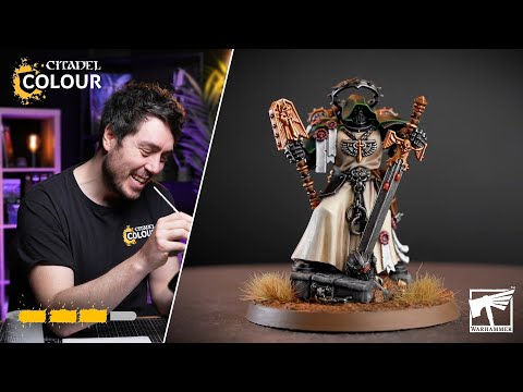 How to Paint Asmodai, Dark Angels Master of Repentance | Advanced Level | Warhammer 40,000