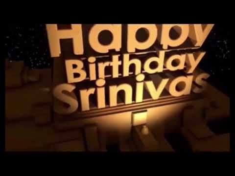Happy Birthday Srinivas Goud