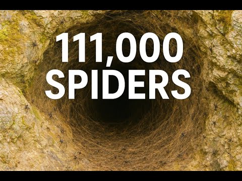 Inside the World’s Biggest Spider Nest – Discovered in a Hidden Cave