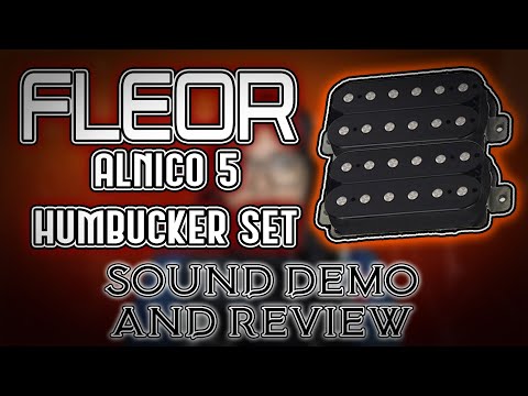 FLEOR Alnico 5 Humbucker Set - Demo and Review!