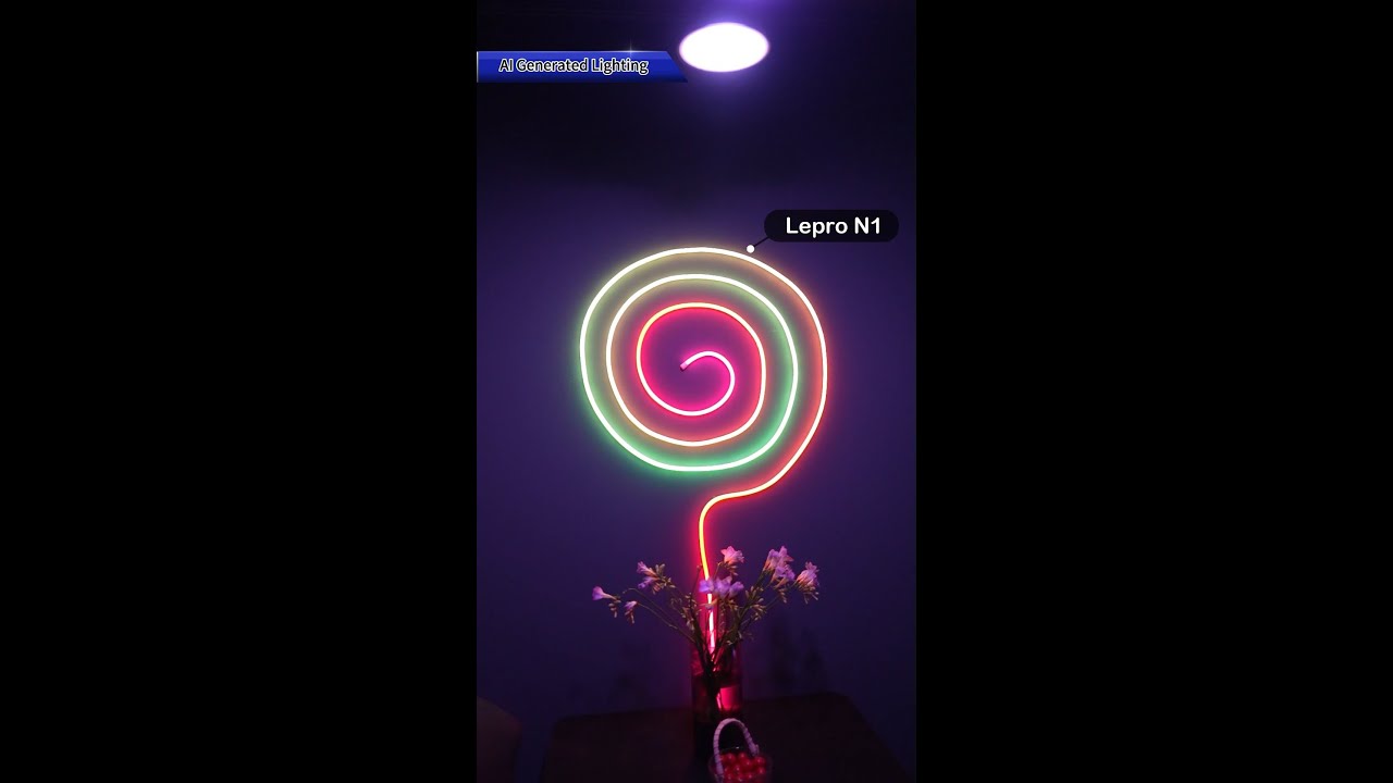 Discover the future of home lighting with AI Generated Lighting Technology! 🌟