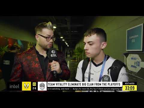 Krimbo interview after Vitality vs BIG