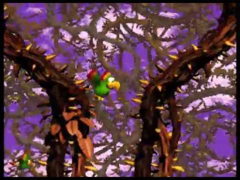 Donkey Kong Country 2: 102% - Level 7-1: Screech's Sprint