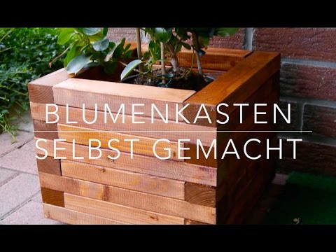 Holzblumenkasten Marke Eigenbau - Echte Unikate für Balkon und Garten