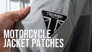 Motorcycle Jacket Patch Upgrade