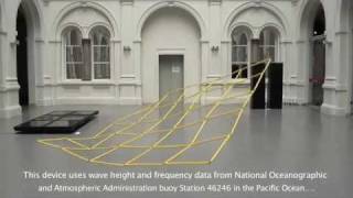David Bowen: Tele-Present Water, Tele-Kinetic Installation 2010
