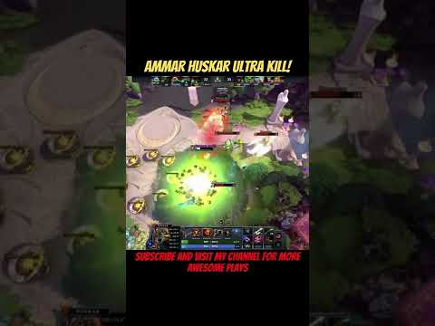 WTF ATF! Crazy Ammar Huskar ultra kill!