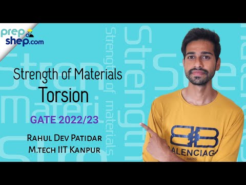 41. torsion | Polar MOI | Polar Section Modulus | Rotation and Shear Stress in Shaft