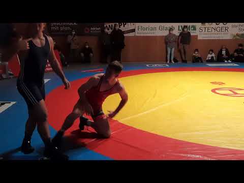 09.10.2021 RWG vs KSC Niedernberg - 86kg Gr-Röm: Jan Fischer vs Luca Dariozzi