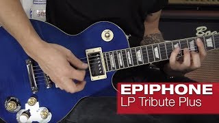 Video thumbnail for EPIPHONE Les Paul Tribute Plus Outfit MS by session