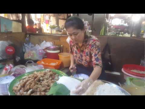A Walk Around At Boeung Kengkong Market - Breakfast And Fresh Food - Phnom Penh Market Part 2