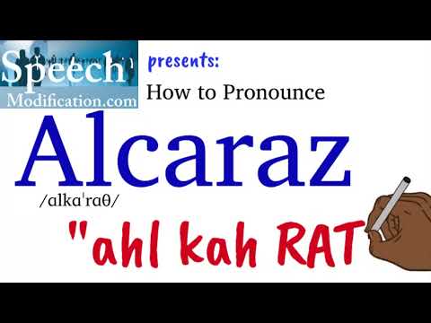 How to Pronounce Carlos Alcaraz
