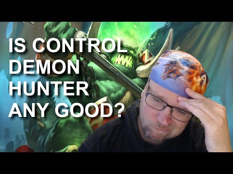 Control Demon Hunter deck guide and gameplay (Hearthstone Scholomance Academy)