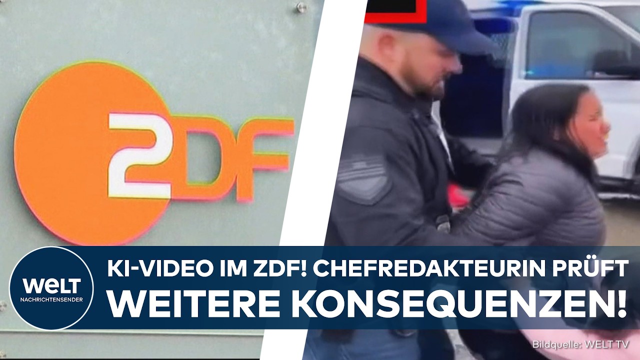 KI-SKANDAL BEIM ZDF: Chefredakteurin prüft Konsequenzen nach Fake-Bildern im „heute journal“!