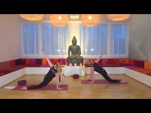YIN YOGA "SANFTE ABEND ROUTINE" mit Johanna & Heike - ONLINE YOGA - ONLINE KURSE