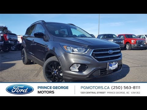 Gold 2018 Ford Escape SE FWD Review Prince George BC - Prince George Motors